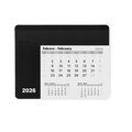 Alfombrilla Raton Personalizada Calendario Mensual 2026  Neg