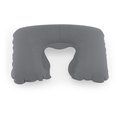 Almohadilla de viaje inflable antelina Gris Claro TALLA ÚNICA ADULTO