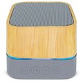 Altavoz BT Bambú Resistente al Agua