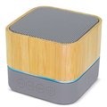 Altavoz BT Bambú Resistente al Agua