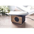 Altavoz Cargador Bambú 5.0 Inalámbrico