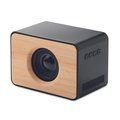 Altavoz Cargador Bambú 5.0 Inalámbrico