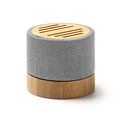 Altavoz inalámbrico 3W con bambú y tejido RPET