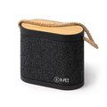 Altavoz inalámbrico 5W con bambú y asa de algodón