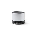 Altavoz inalámbrico con batería recargable 3W Plata