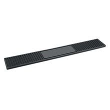Alfombra de bar en PVC Negro