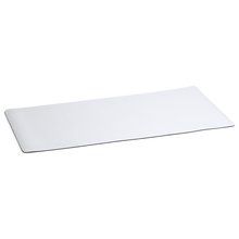 Alfombrilla XL para escritorio Blanco TALLA ÚNICA ADULTO