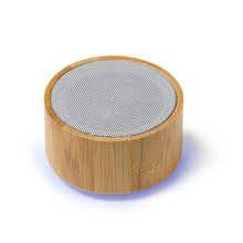 Altavoz Bluetooth de madera con radio FM Crudo Talla Única Adulto