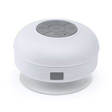 Altavoz Bluetooth con ventosa 3W Blanco Talla Única Adulto