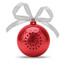 Altavoz Bola de Navidad 3W Rojo