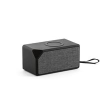 Altavoz portátil 3W con Cargador Inalámbrico Negro