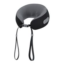 Almohada de viaje con masajeador de cuello Neg