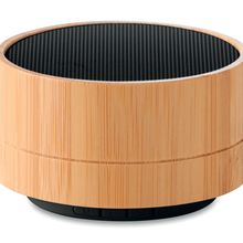 Altavoz Bambú Inalámbrico 3W Negro