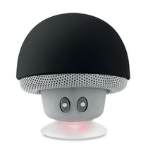 Altavoz bluetooth en forma de seta con ventosa Negro