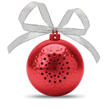 Altavoz Bola de Navidad 3W Rojo