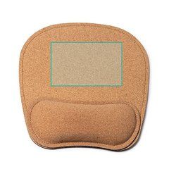 Alfombrilla ergonómica de corcho para ratón | ZONA1 | 130 x 80