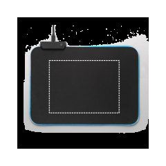Alfombrilla gaming RGB | Delantera | 200 x 150