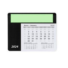 Alfombrilla Raton Personalizada Calendario Mensual 2026  | Parte superior completa | 40 x 200