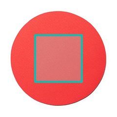 Alfombrilla redonda con base antideslizante | ZONA1 | 200 x 200