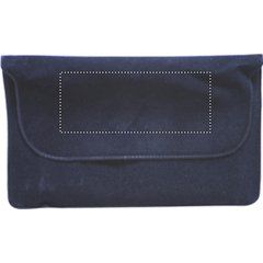 Almohada hinchable de cuello en bolsa de terciopelo | FRONT FOLDER | 100 x 40