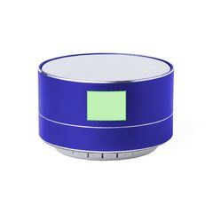 Altavoz 3W BT con radio y luz ambiente | Centrado en el lateral | 20 x 15