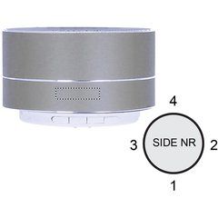 Altavoz de aluminio con micrófono y luz ambiental | SIDE 1 LOWER | 20 x 5