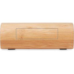 Altavoz Bambú 10W 5.0 4h | Lado 1 | 80 x 20