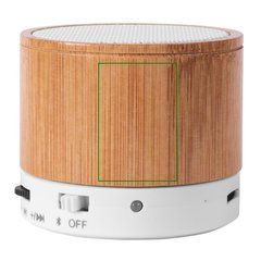 Altavoz Bambú Bluetooth 5.0 | Lateral derecho | 20 x 30