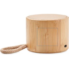 Altavoz Bambú Inalámbrico 5.1 | Lado 1 | 35 x 30