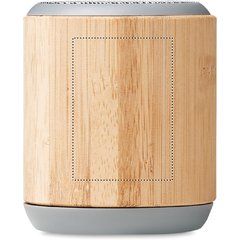 Altavoz Bambú Inalámbrico 5.3 | Lado 1 | 35 x 50