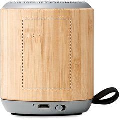 Altavoz Bambú Inalámbrico 5.3 | Lado 2 | 35 x 50