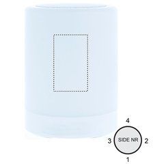 Altavoz bluetooth 6 colores táctil 2000 mAh | Lado 2 | 30 x 50