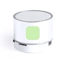 Altavoz Bluetooth con luz interior | Centrado | 25 x 20