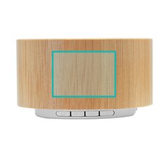 Altavoz Bluetooth de madera con radio FM | ZONA1 | 30 x 25