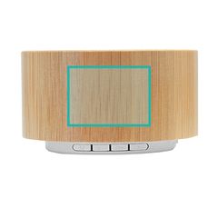 Altavoz Bluetooth de madera con radio FM | ZONA1 | 30 x 25