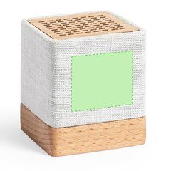 Altavoz Bluetooth® 5.0 de Cáñamo | Parte 1 Lateral 3 | 35 x 30