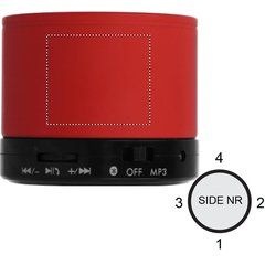 Altavoz Camping Radio y Manos Libres | Lado 1 | 30 x 26