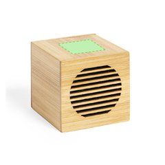 Altavoz Inalámbrico Eco de Bambú | Cara superior | 30 x 30