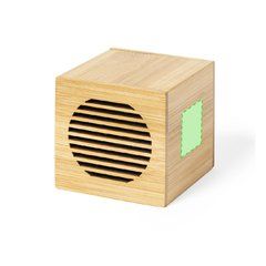 Altavoz Inalámbrico Eco de Bambú | En el lateral A | 25 x 20