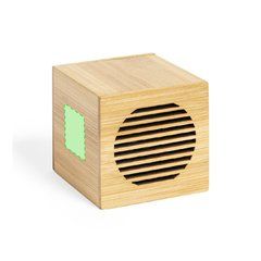 Altavoz Inalámbrico Eco de Bambú | En el lateral A | 40 x 40