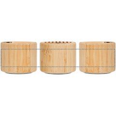 Altavoz LED Bambú 3W 4h | 360 | 194 x 30