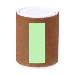 Altavoz Cuero Reciclado 3W | Centrado en el frente | 20 x 50