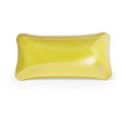 Almohadilla inflable de resistente PVC Amarillo