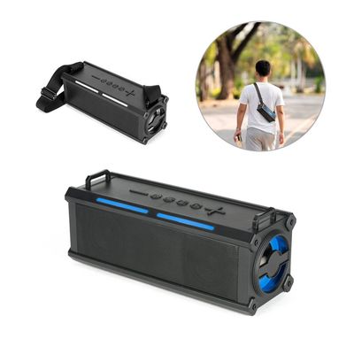 Altavoz portátil con correa y power bank