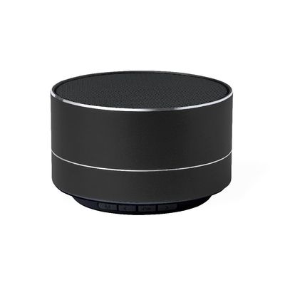 Altavoz 3W BT con radio y luz ambiente Neg