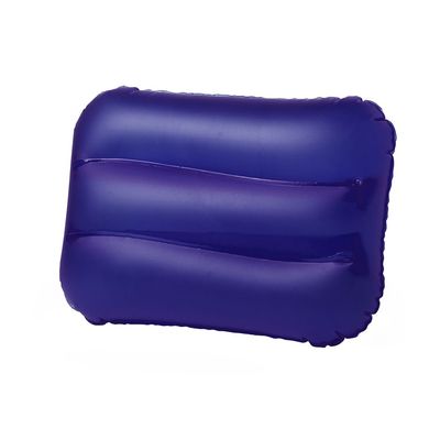 Almohadilla de playa inflable y ondulada Azul
