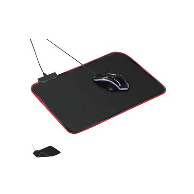 Alfombrilla gamer LED multicolor