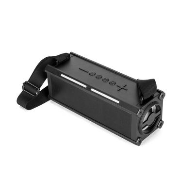 Altavoz portátil con correa y power bank
