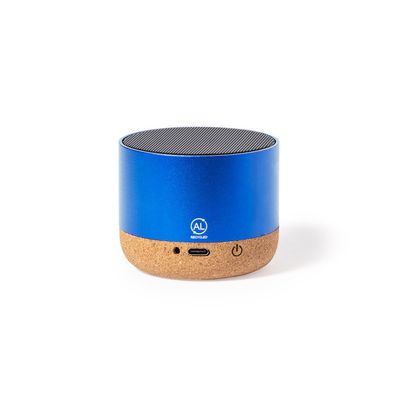 Altavoz 3W BT Aluminio Reciclado/Corcho