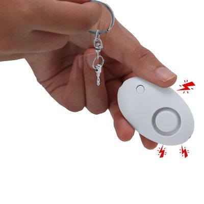 Alarma personal con linterna LED